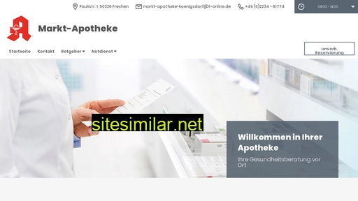 Markt-apotheke-koenigsdorf-app similar sites