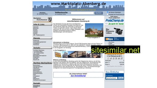 marktplatz-abenberg.de alternative sites