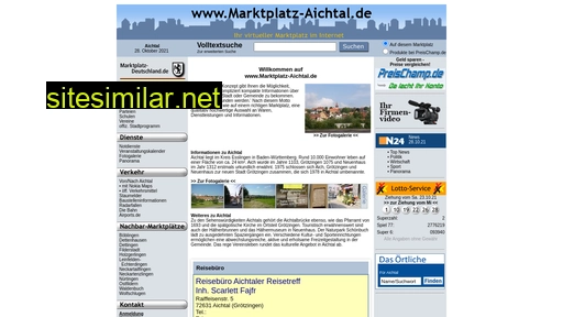 marktplatz-aichtal.de alternative sites