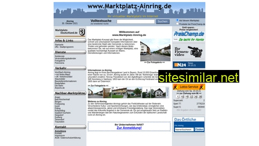 marktplatz-ainring.de alternative sites