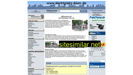 marktplatz-aken.de alternative sites