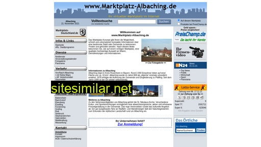marktplatz-albaching.de alternative sites