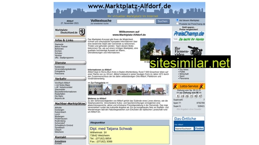 marktplatz-alfdorf.de alternative sites