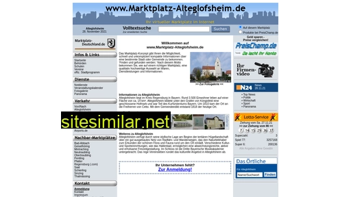 marktplatz-alteglofsheim.de alternative sites