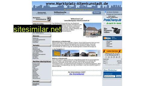 marktplatz-altenkunstadt.de alternative sites