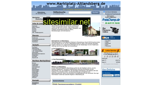 marktplatz-altlandsberg.de alternative sites