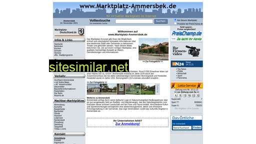 marktplatz-ammersbek.de alternative sites