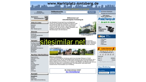 Marktplatz-amtsberg similar sites