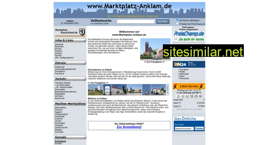 marktplatz-anklam.de alternative sites