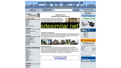 marktplatz-appenweier.de alternative sites