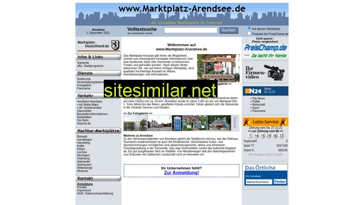 marktplatz-arendsee.de alternative sites