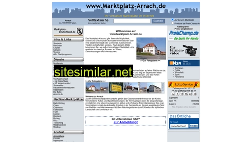 marktplatz-arrach.de alternative sites
