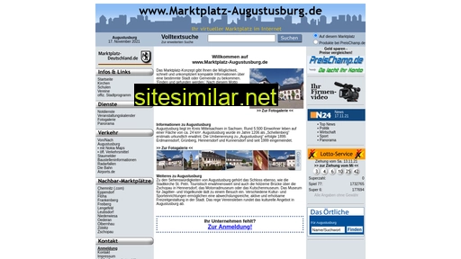 Marktplatz-augustusburg similar sites