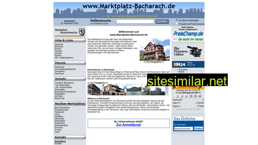 marktplatz-bacharach.de alternative sites