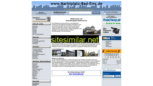 Marktplatz-bad-ems similar sites