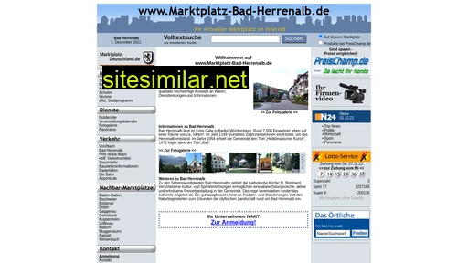 marktplatz-bad-herrenalb.de alternative sites