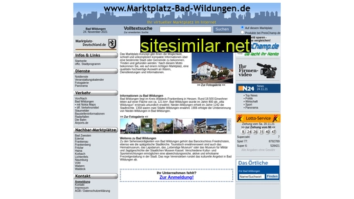 marktplatz-bad-wildungen.de alternative sites
