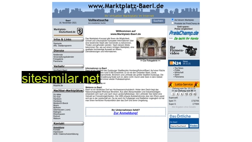 marktplatz-baerl.de alternative sites