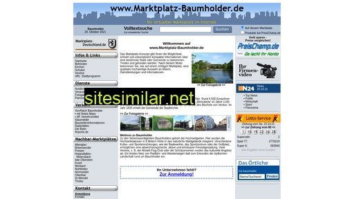 marktplatz-baumholder.de alternative sites