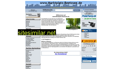 marktplatz-beetzsee.de alternative sites