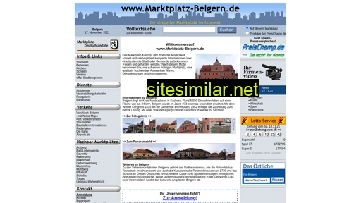marktplatz-belgern.de alternative sites