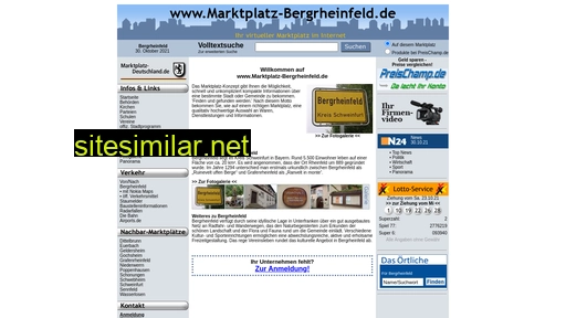 marktplatz-bergrheinfeld.de alternative sites