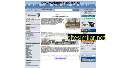 Marktplatz-bevern similar sites