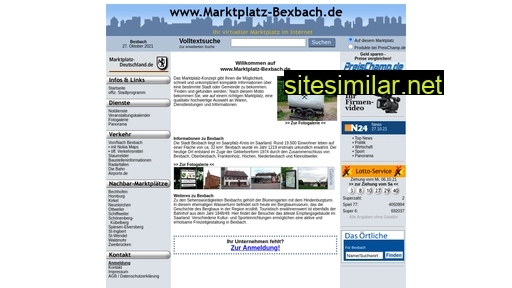 marktplatz-bexbach.de alternative sites