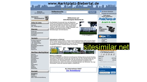 marktplatz-biebertal.de alternative sites