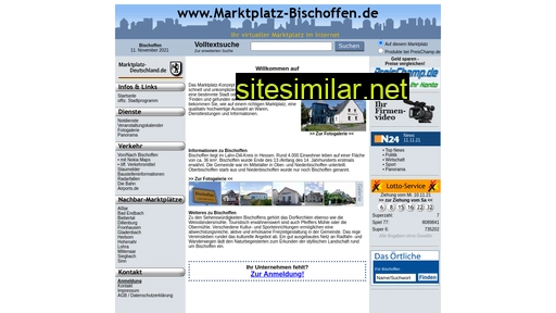 marktplatz-bischoffen.de alternative sites
