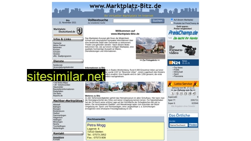 marktplatz-bitz.de alternative sites
