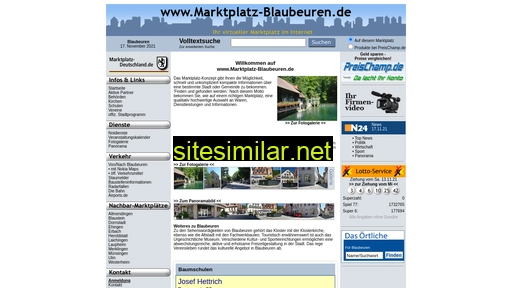 Marktplatz-blaubeuren similar sites