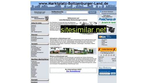 marktplatz-boitzenburger-land.de alternative sites