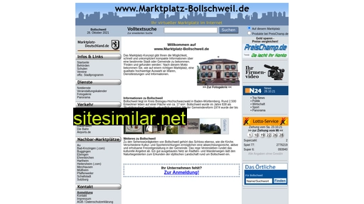 Marktplatz-bollschweil similar sites