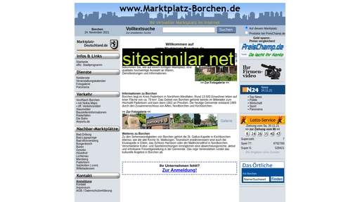 marktplatz-borchen.de alternative sites