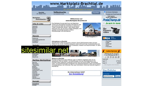 marktplatz-brachttal.de alternative sites