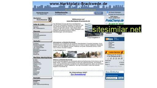 marktplatz-brackwede.de alternative sites