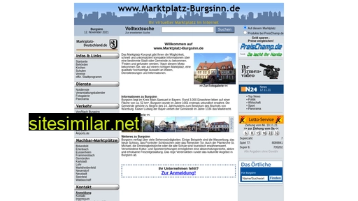 Marktplatz-burgsinn similar sites