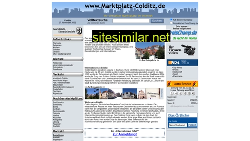 marktplatz-colditz.de alternative sites