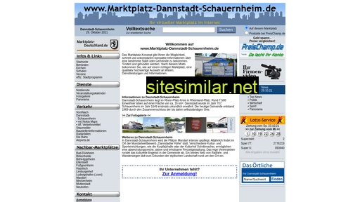 marktplatz-dannstadt-schauernheim.de alternative sites