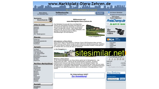 marktplatz-diera-zehren.de alternative sites