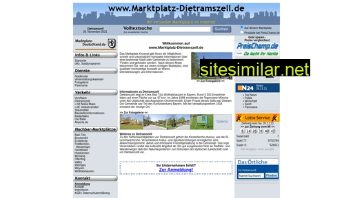 marktplatz-dietramszell.de alternative sites