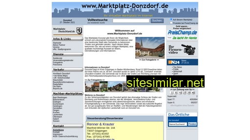 marktplatz-donzdorf.de alternative sites