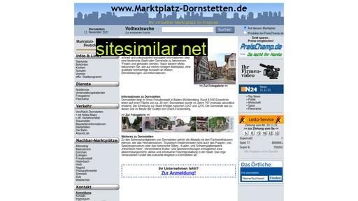 marktplatz-dornstetten.de alternative sites