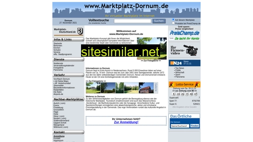 marktplatz-dornum.de alternative sites