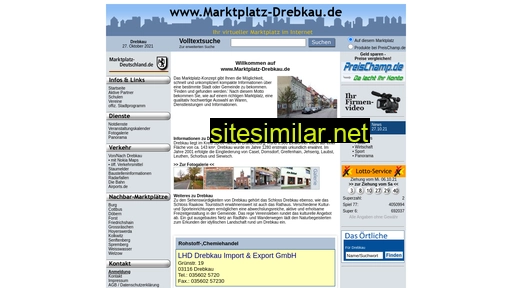 marktplatz-drebkau.de alternative sites