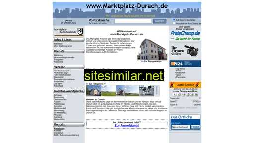 marktplatz-durach.de alternative sites