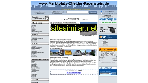 marktplatz-effelder-rauenstein.de alternative sites