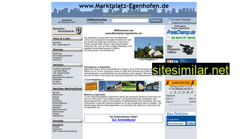 marktplatz-egenhofen.de alternative sites