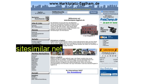 marktplatz-egglham.de alternative sites